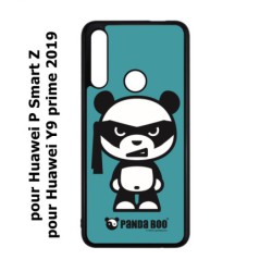 Coque noire pour Huawei P Smart Z PANDA BOO© bandeau kamikaze banzaï - coque humour