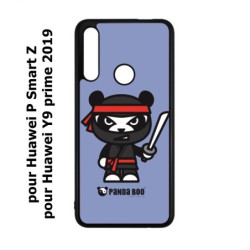 Coque noire pour Huawei P Smart Z PANDA BOO© Ninja Boo noir - coque humour