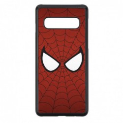 Coque noire pour Samsung A520/A5 2017 les yeux de Spiderman - Spiderman Eyes - toile Spiderman