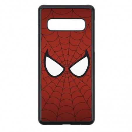 Coque noire pour Samsung Grand Prime G530 les yeux de Spiderman - Spiderman Eyes - toile Spiderman