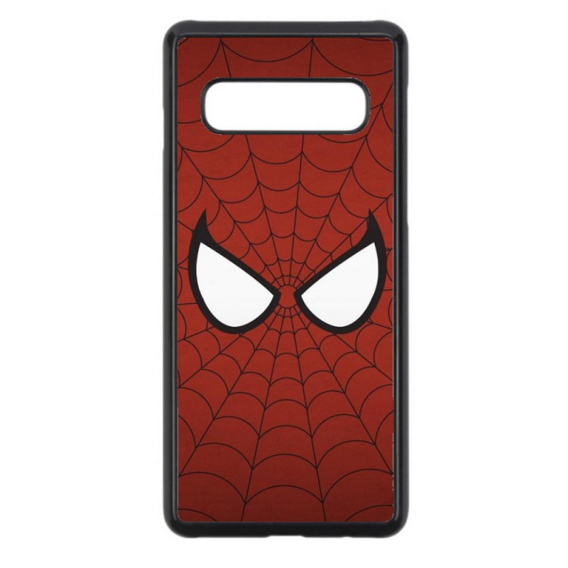 Coque noire pour Samsung i9082 GRAND les yeux de Spiderman - Spiderman Eyes - toile Spiderman
