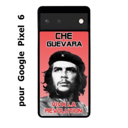 Coque noire pour Google Pixel 6 Che Guevara - Viva la revolution