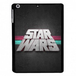 Coque noire pour Samsung Note 8 N5100 logo Stars Wars fond gris - légende Star Wars