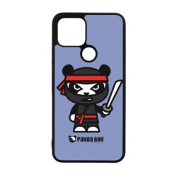 Coque noire pour Google Pixel 5 XL PANDA BOO© Ninja Boo noir - coque humour